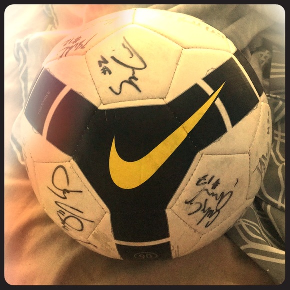 Autographed Nike MLS Allstar football